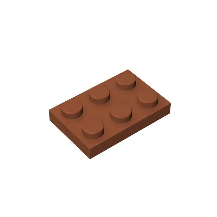 Gobricks GDS-510 Plate 2 x 3 | Compatible Building Block for DIY Projects