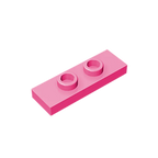 Gobricks GDS-1504 Plate, Modified 1 x 3 with 2 Studs (Double Jumper) | Compatible Building Block Piece