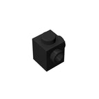 Gobricks GDS-1046 Modified Brick 1 x 1 with Studs on 2 Sides | Building Block for DIY