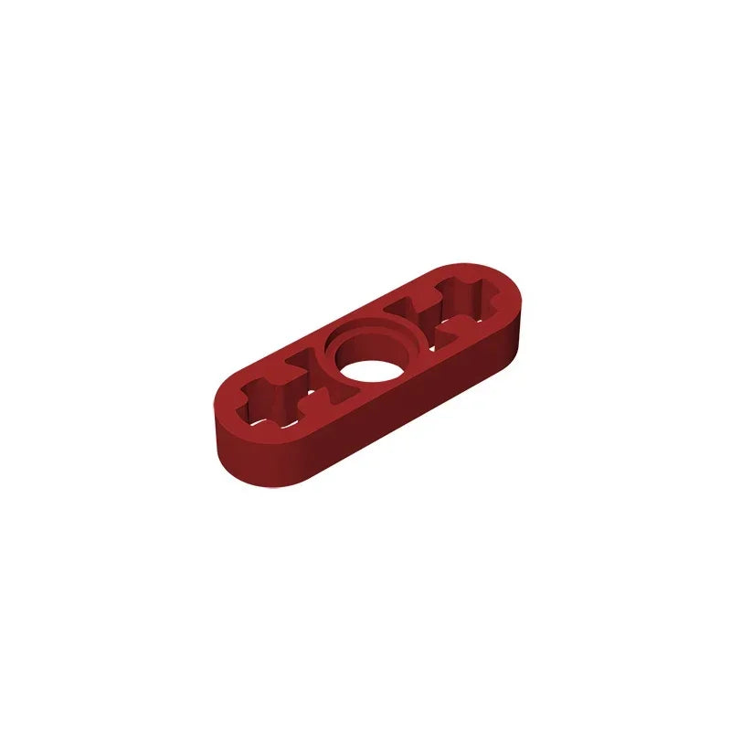 Gobricks GDS-689 Technical Liftarm Thin 1 x 3 | Building Block with Axle Holes Compatible with Lego 6632