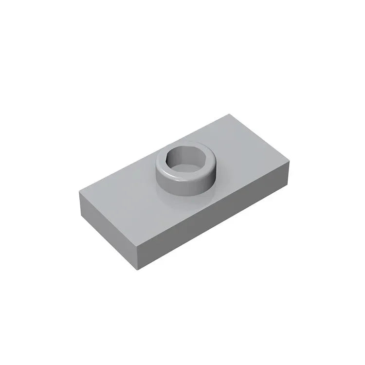 Gobricks PLATE 1X2 W. 1 KNOB | Modified Building Block Compatible with Lego 15573