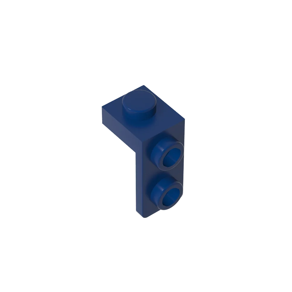Gobricks Bracket 1 x 1 - 1 x 2 | Compatible Building Block