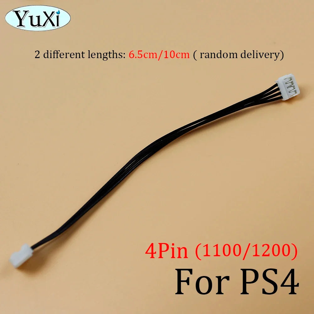 2Pcs Power Connector Cables For PS4 1000 1100 1200 | 5Pin 4Pin Host Power Line Cord Replacement