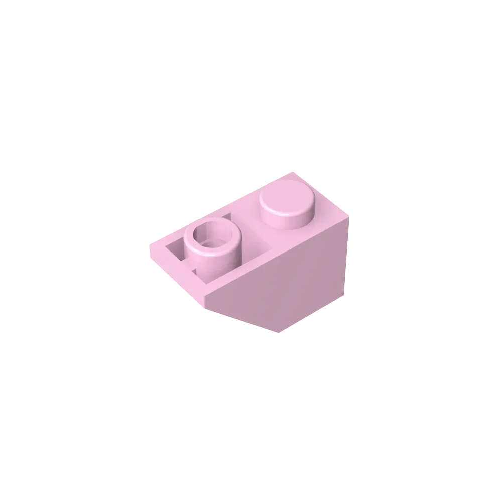 Gobricks GDS-597 Slope, Inverted 45 2x1 | Compatible Building Block for DIY
