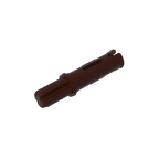 Gobricks GDS-929 Axle Pin 3L with Friction Ridges | Compatible Building Block for Technic