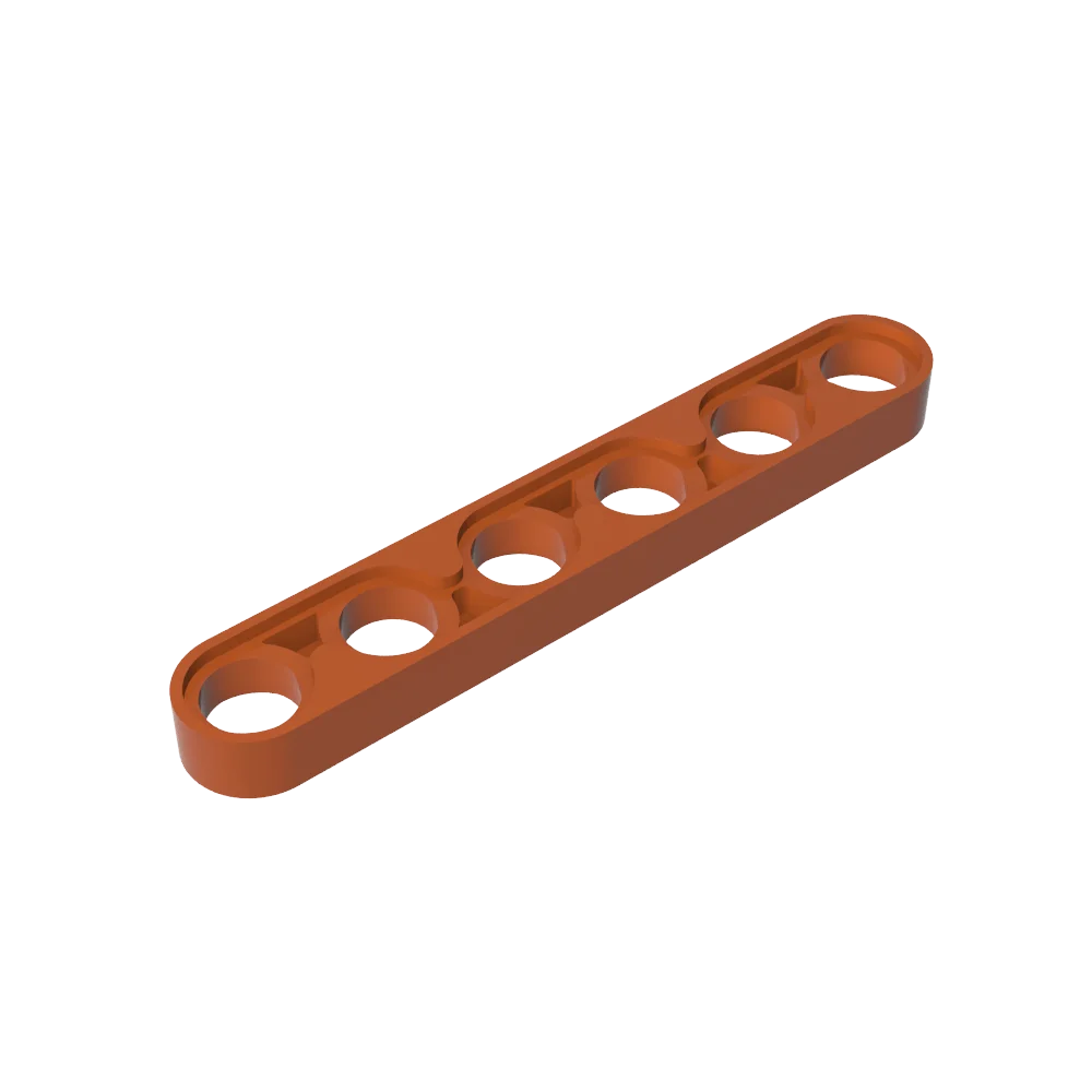 Gobricks GDS-694 Technical Liftarm Thin 1 x 6 | Compatible Building Block Piece