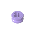 Gobricks GDS-616 Technical Bush 1/2 Smooth Building Blocks | Compatible with Lego 32123 4265