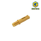 Gobricks GDS-929 Axle Pin 3L with Friction Ridges | Compatible Building Block for Technic