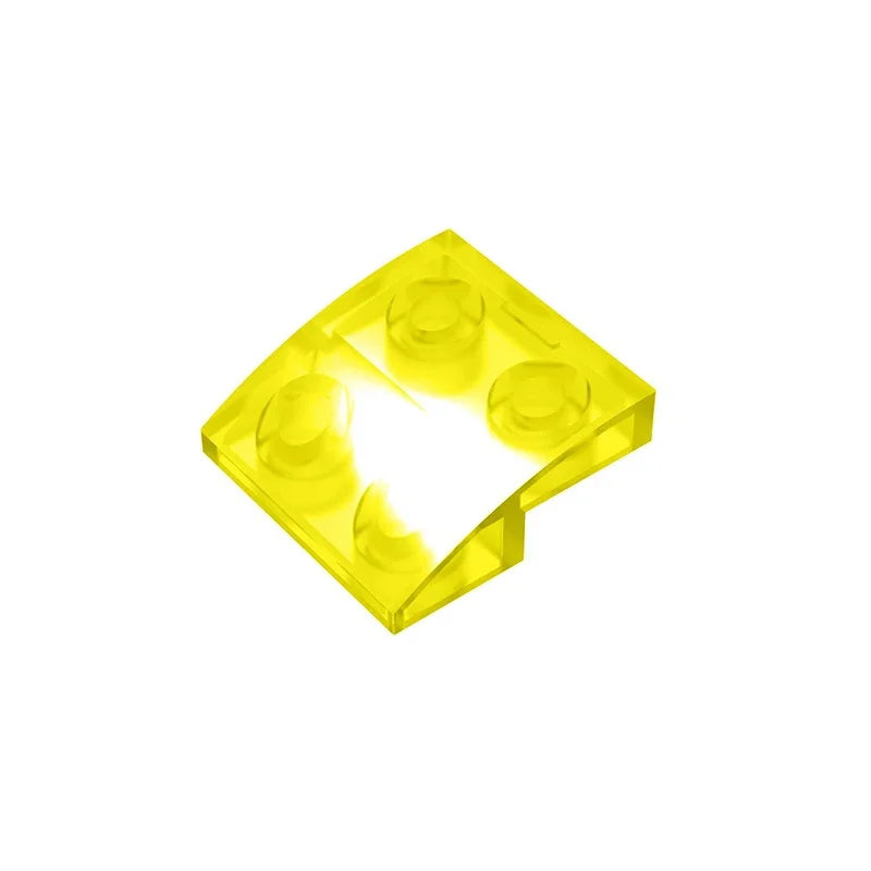 Gobricks GDS-1270 Slope, Curved 2 x 2 Inverted | Compatible with Lego 32803 Building Block