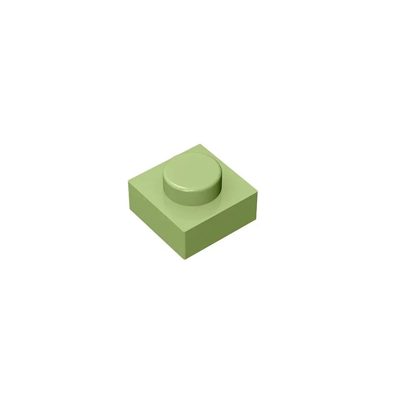 Gobricks GDS-501 Plate 1 x 1 | Compatible Building Blocks for DIY