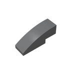 Gobricks GDS-657 Slope, Curved 3 x 1 | Compatible Building Block for Creative Construction