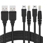 PSP Charger Cable Replacement | Dual Connector for Sony PSP 1000 2000 3000