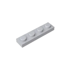 Gobricks GDS-504 Plate 1 x 4 | Compatible Building Block Pieces