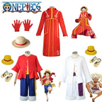 Monkey D Luffy Cosplay Costume One Piece Egghead Suit