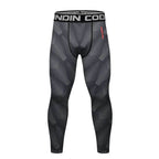 Men's Compression Running Tights - Feathers / Medium