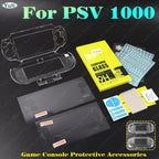 Clear Crystal Protective Case for PS Vita 1000 | Transparent Hard Shell with PET Film