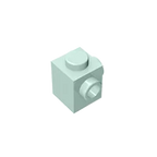 Gobricks GDS-1046 Modified Brick 1 x 1 with Studs on 2 Sides | Building Block for DIY