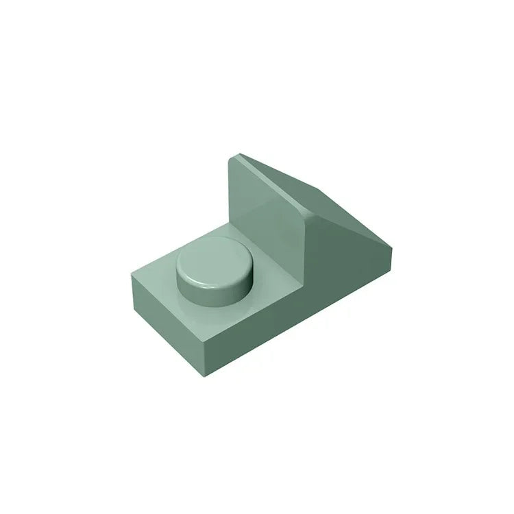 Gobricks GDS-832 Slope 45 2x1 with 2/3 Cutout | Compatible Building Block for DIY