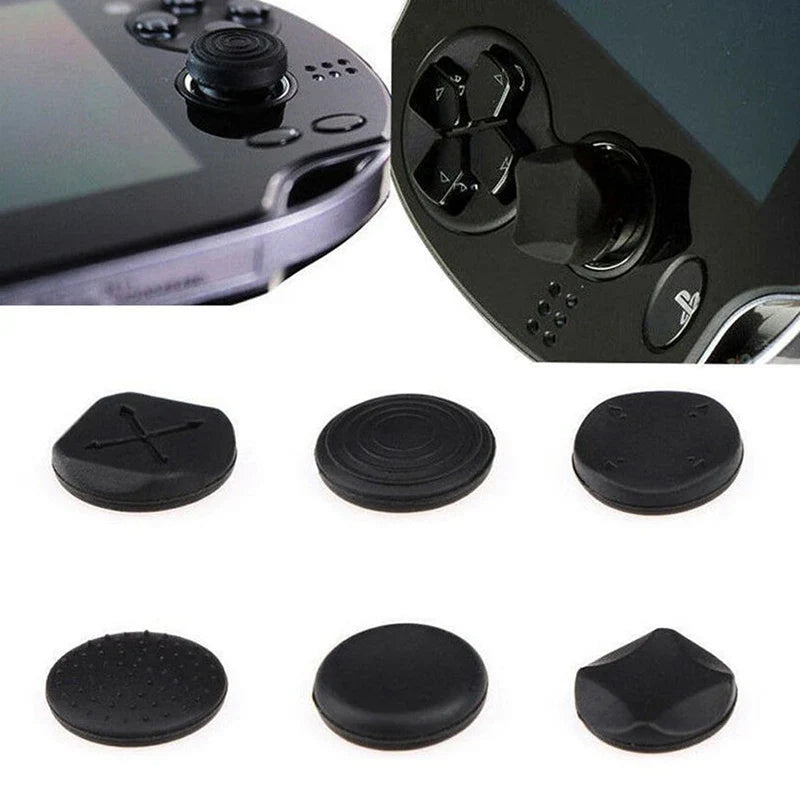 Silicone Thumbstick Caps for PS Vita 1000/2000 | Protective Cover Set