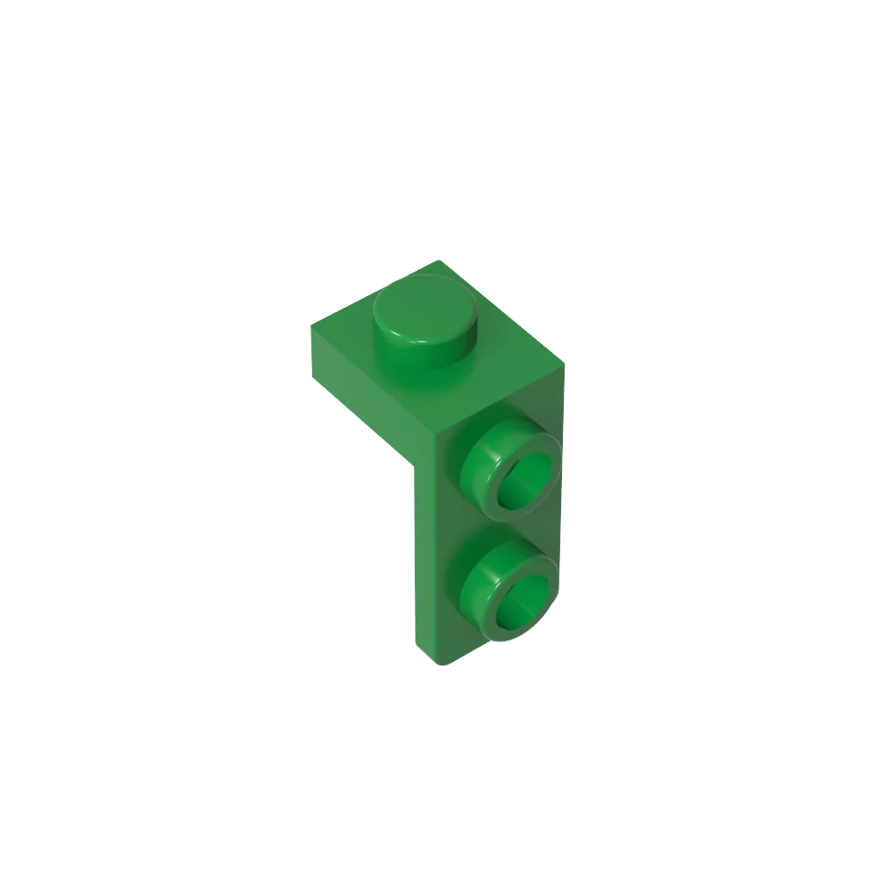 Gobricks Bracket 1 x 1 - 1 x 2 | Compatible Building Block