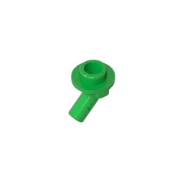 Gobricks GDS-2192 Bar, Angled with Stud on End | Compatible with Lego 65578 Technical Building Block
