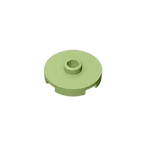 Gobricks GDS-1041 Tile Round 2x2 with Open Stud | Compatible Building Block for DIY Educational Kits