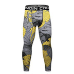 Men's Compression Running Tights - Jungle / Medium