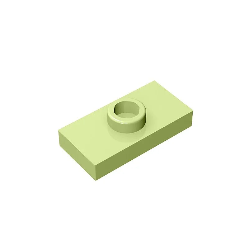 Gobricks PLATE 1X2 W. 1 KNOB | Modified Building Block Compatible with Lego 15573
