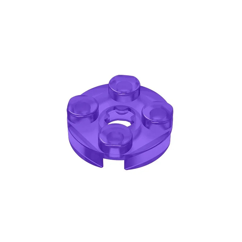 Gobricks GDS-609 PLATE 2X2 ROUND | Compatible Building Blocks for DIY Educational Models