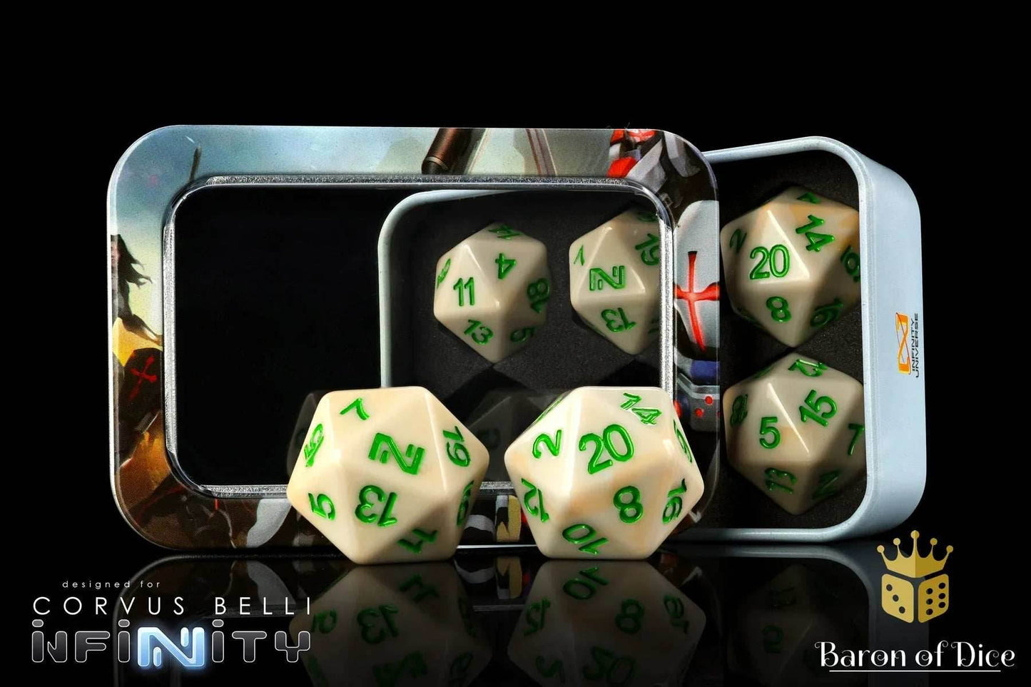 INFINITY: SEARCH FOR KNOWLEDGE, DICE SET - 