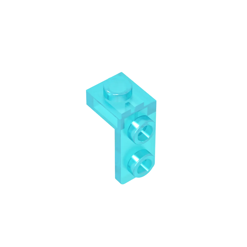 Gobricks Bracket 1 x 1 - 1 x 2 | Compatible Building Block