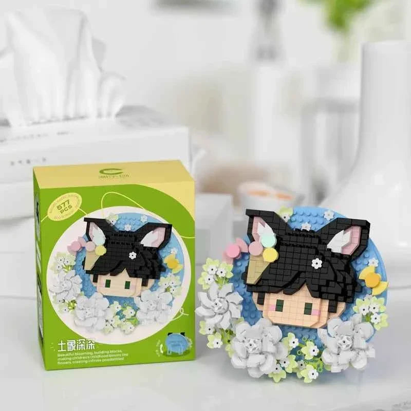 Flower Series Love & Deepspace Plush Keychain Cute Cartoon