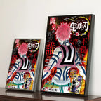 Demon Slayer Good Quality Prints and Posters Waterproof Paper Sticker Coffee House Bar Posters Wall Stickers