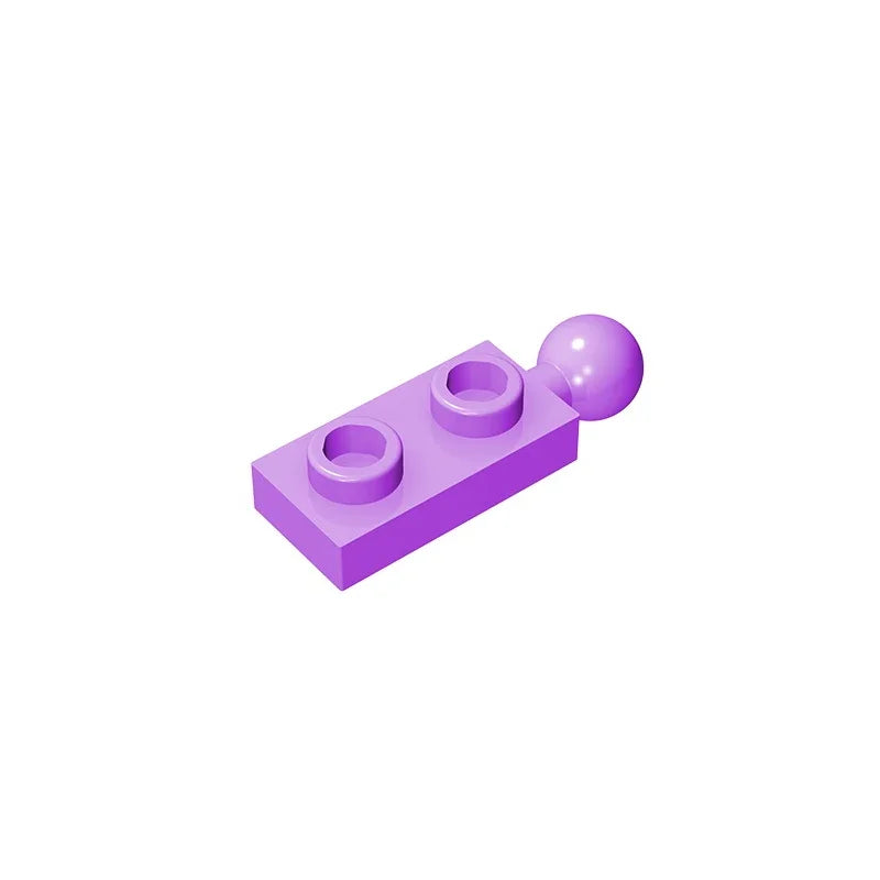 Gobricks GDS-852 Plate Modified 1 x 2 with Tow Ball on End | Building Block for DIY Creations