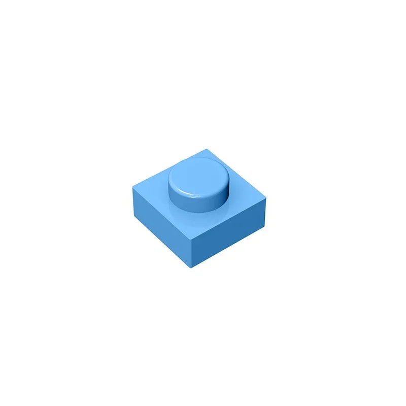 Gobricks GDS-501 Plate 1 x 1 | Compatible Building Blocks for DIY