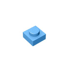 Gobricks GDS-501 Plate 1 x 1 | Compatible Building Blocks for DIY