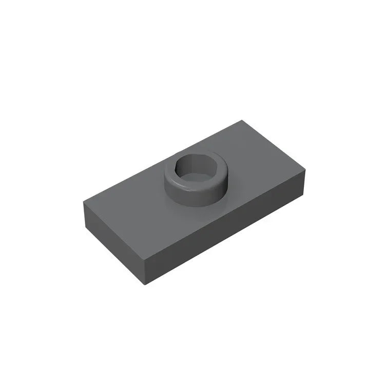 Gobricks PLATE 1X2 W. 1 KNOB | Modified Building Block Compatible with Lego 15573
