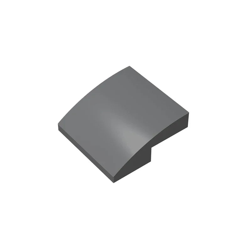 Gobricks GDS-1270 Slope, Curved 2 x 2 Inverted | Compatible with Lego 32803 Building Block