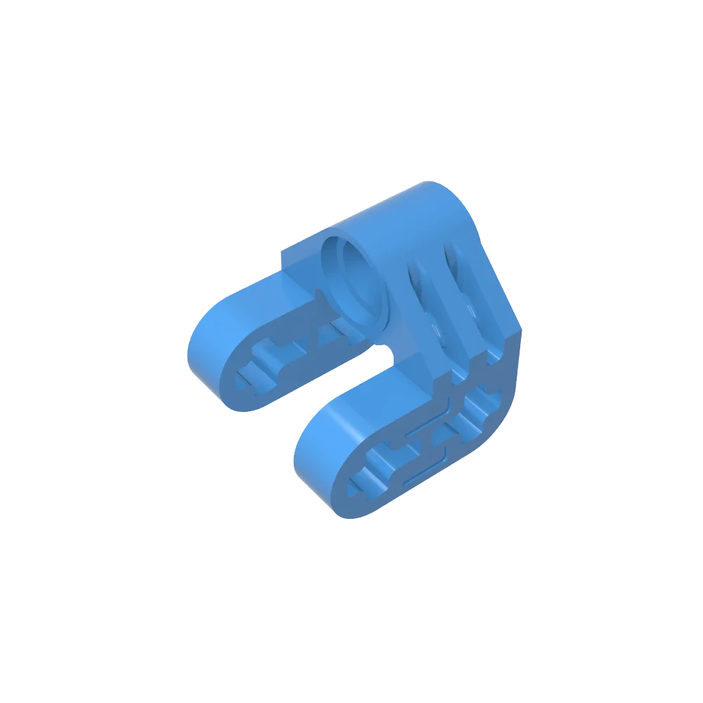 Gobricks GDS-1029 Axle and Pin Connector Perpendicular Split | Compatible with Lego 92907