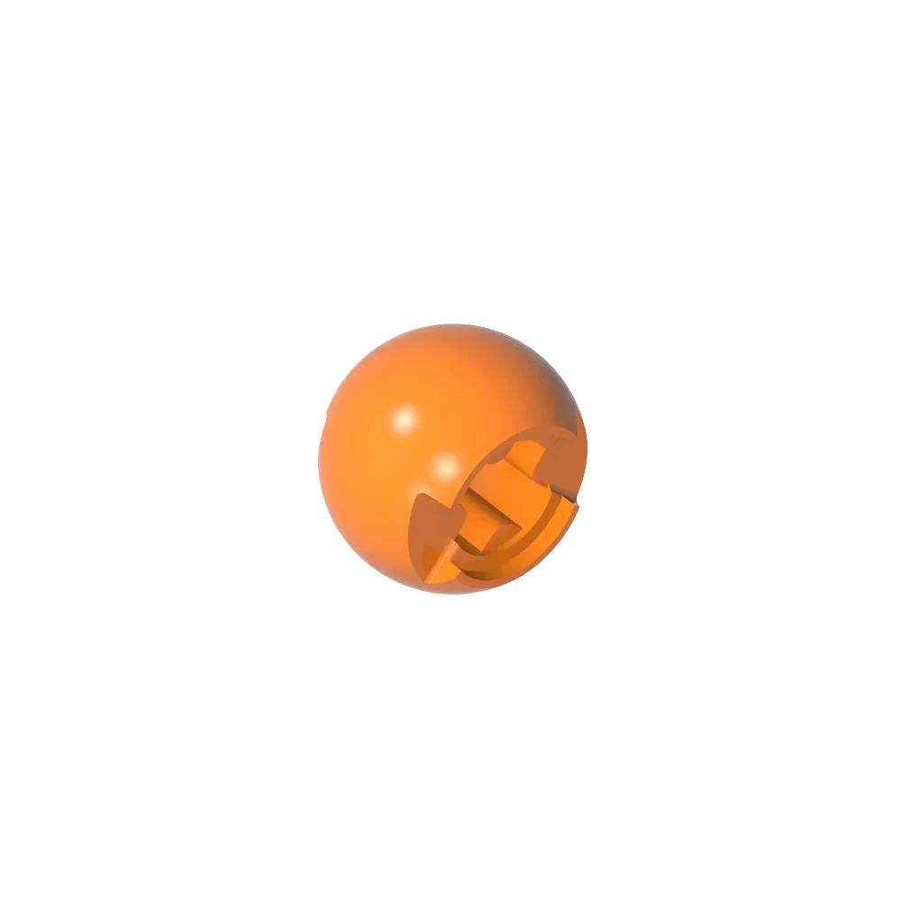 Gobricks GDS-1056 Technical Ball Joint with Through Axle Hole | Compatible Building Block Piece