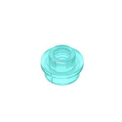 Gobricks GDS-603 PL.ROUND 1X1 W. THROUGHG. HOLE | Compatible Building Brick