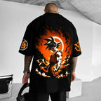 Dragon Ball Goku T-Shirt: Classic Hot Blood Anime Portrait