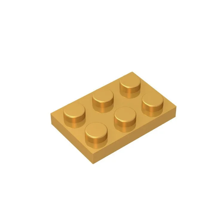 Gobricks GDS-510 Plate 2 x 3 | Compatible Building Block for DIY Projects