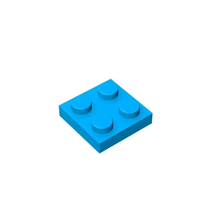 Gobricks Plate 2 x 2 Building Block | Compatible with Lego 3022