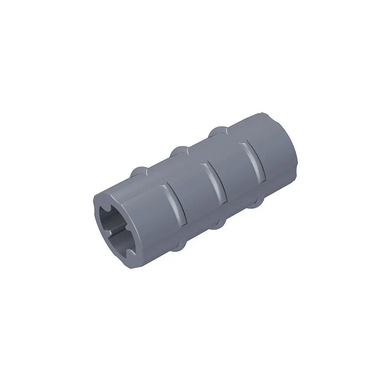 Gobricks Cross Axle Extension M 3 Ribs | Compatible Technical Building Block Connector