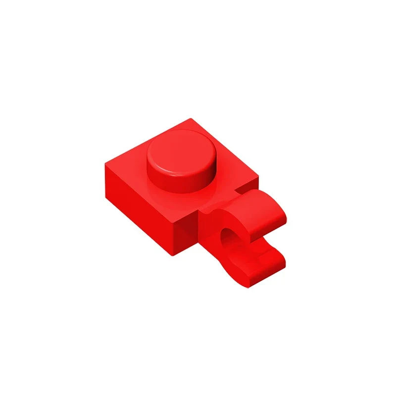 Gobricks GDS-813 1x1 Plate with Vertical Holder | Compatible with Lego 6019 and 61252