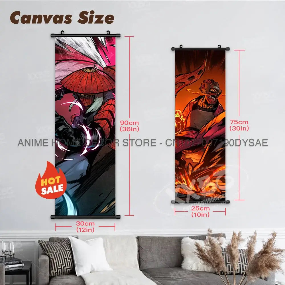 Naruto Posters: Anime Hanging Scroll Wall Art Decor