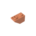 Gobricks GDS-597 Slope, Inverted 45 2x1 | Compatible Building Block for DIY