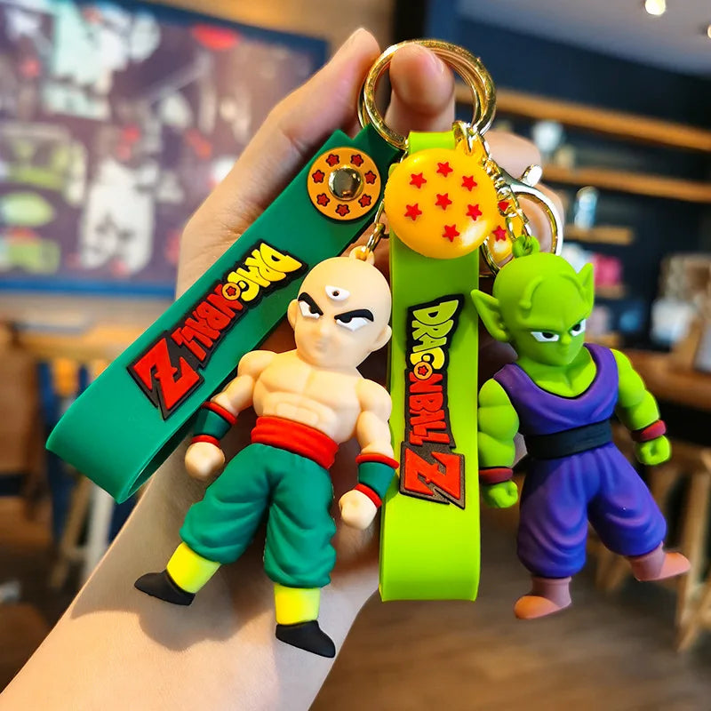 Dragon Ball Z Key Chains Anime Series Car Pendant Keyring Kids Accessories Gifts