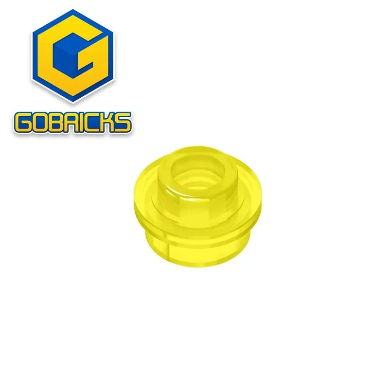 Gobricks GDS-603 PL.ROUND 1X1 W. THROUGHG. HOLE | Compatible Building Brick